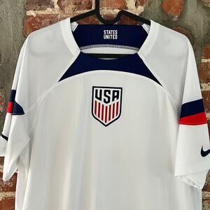 Nike Men’s United States USMNT 22/23 Home Soccer Jersey L 22x29